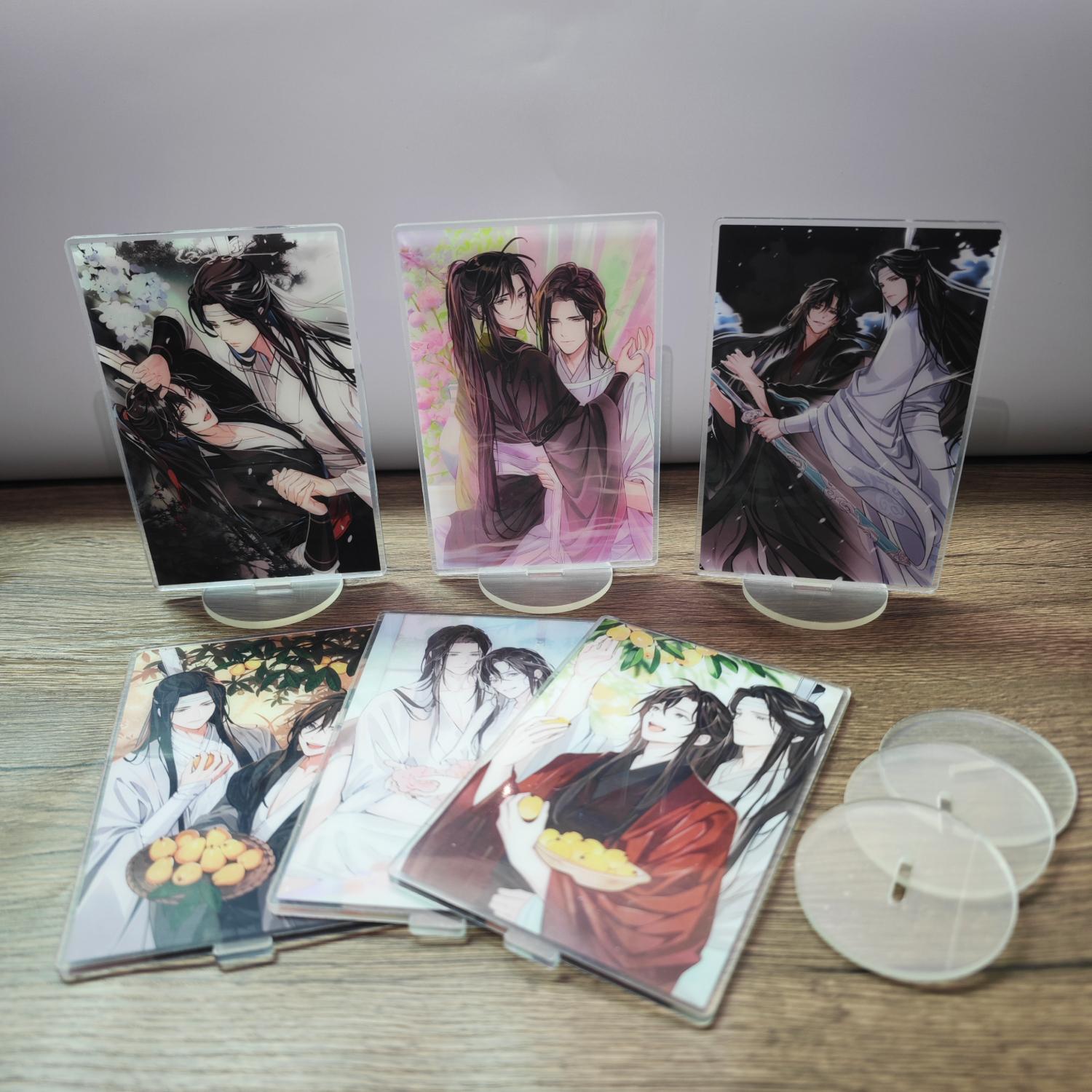 

Аніме Mo Dao Zu Shi Акрилова статуетка 15 см Home Decor Wei Wuxian Lan wangji Настільна статуетка style C