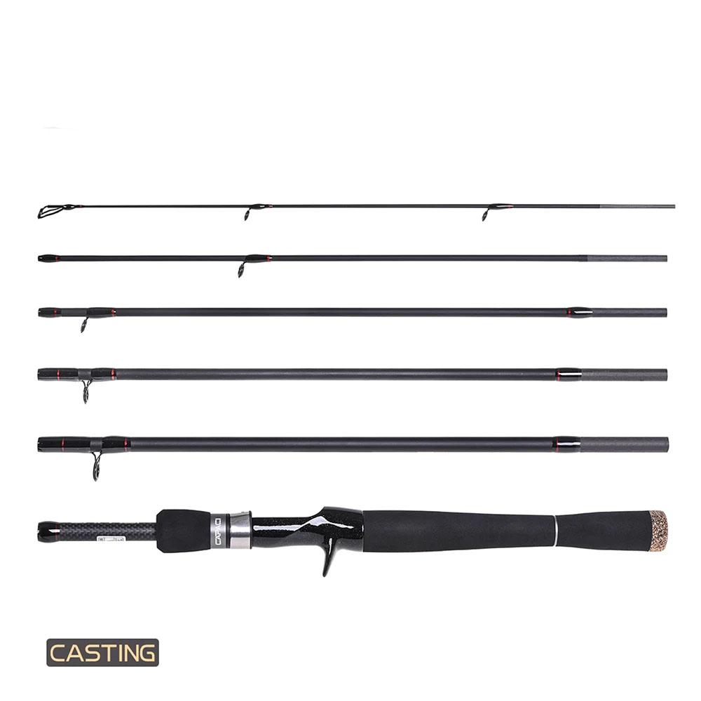 

Профессиональная карбоновая приманка для ловли рыбы, сверхлегкое спиннинговое удилище 2,1 м, 2,7 м, удилище для заброса приманки для ловли окуня и щуки, аксессуар для ловли рыбы 2.7 m