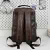 Schoolbag American retro style business large-capacity backpack 1011 new multi-pocket class schoolbag commuter computer backpack