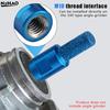 Vacuum Brazed Core Drill Bit Set 6 10 15mm Milling Cutter for Angle Grinder Quick Tile Marble Cutting Home Improvement
