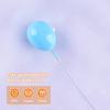18 Pcs Balloon Cake Insert Rectangular Container Picks Party Ornaments Small Foam Birthday Decoration Cupcake