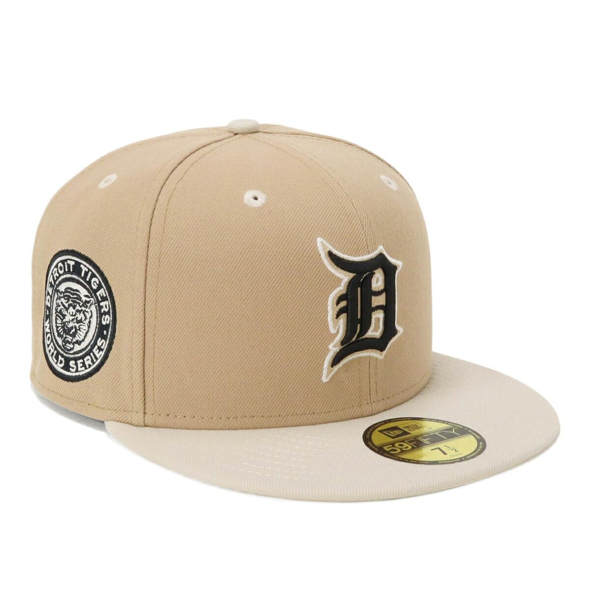 

New Era newera cap 59FIFTY 70923144 NER36C0123 MLB Detroit Tigers DET camelstone beige SIDE PATCH 2-Tone UNDER VISOR SNEAKERS ONSPOTZ exclusive Men s