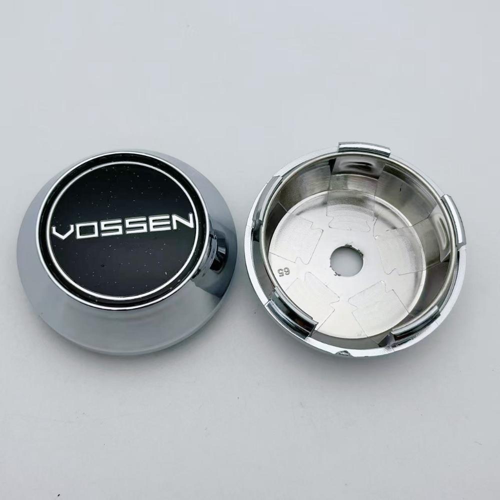4pcs 60mm 64mm 65mm 68mm 69mm Vossen Logo Emblem Badge Car Wheel Center Caps High Cap Wheel Hubcaps Rim Cover Car Accessories