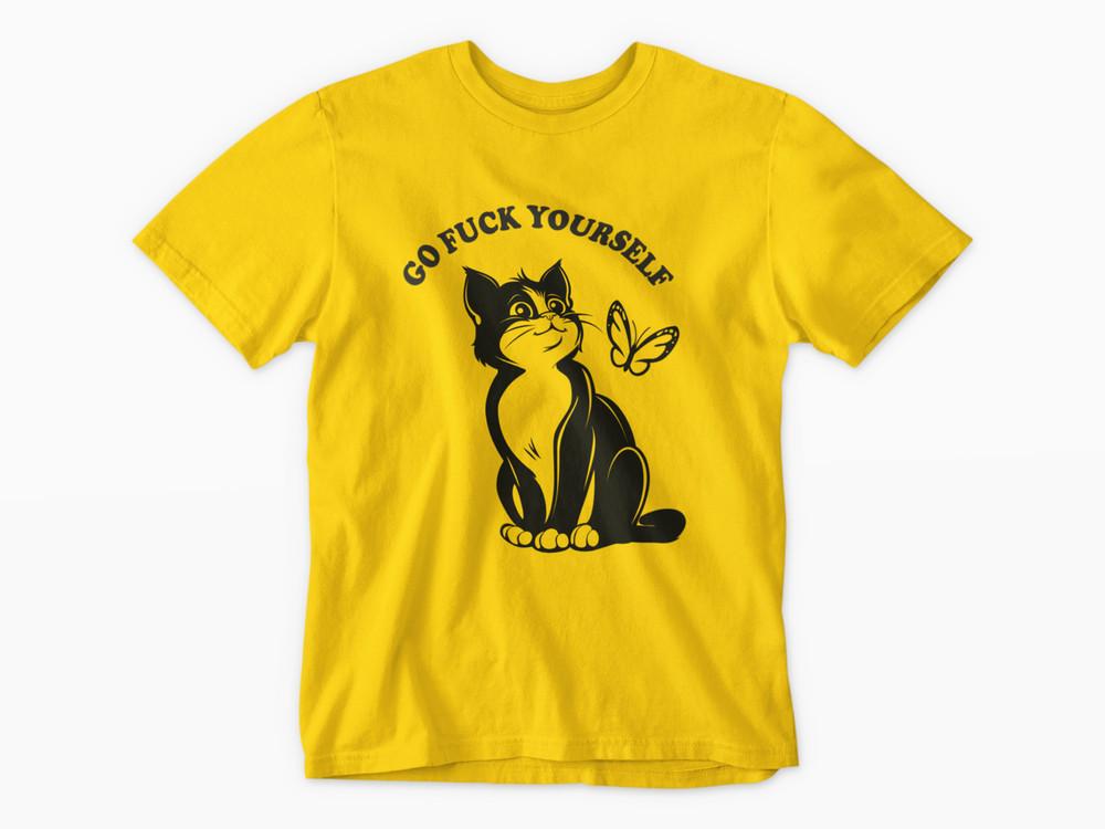 

Go F**K Yourself, Cute Kitten T-SHIRT XL