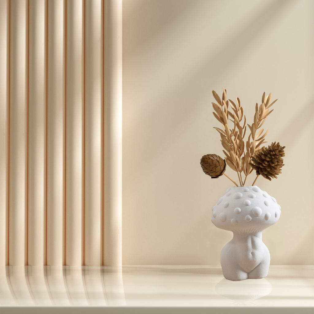 Kreative Körper Vase Keramik Hydrokultur Vase Blume Anordnung Wohnkultur Desktop Ornamente Garten Dekoration