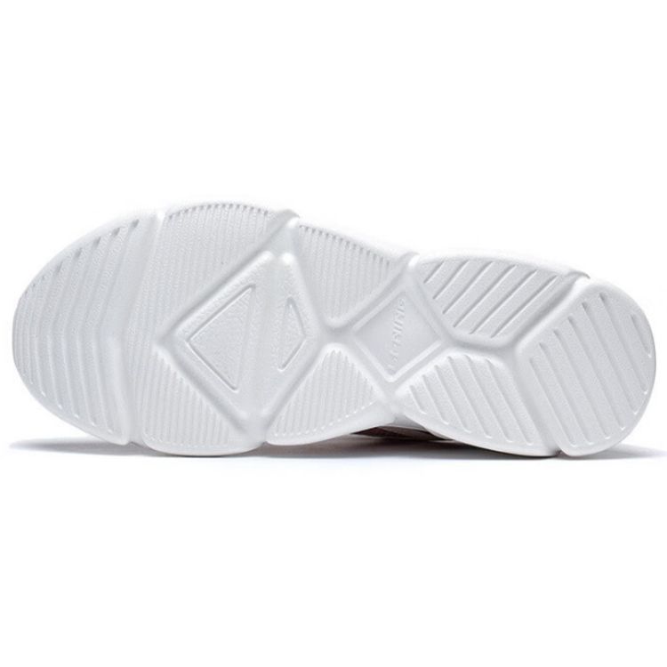 Li-Ning Comfortable Low-Top Sports Casual Shoes Women Sneakers White Rose AGLS172-2