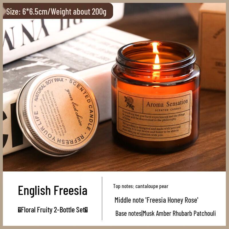 LIEI Essential Oil Aroma Candle