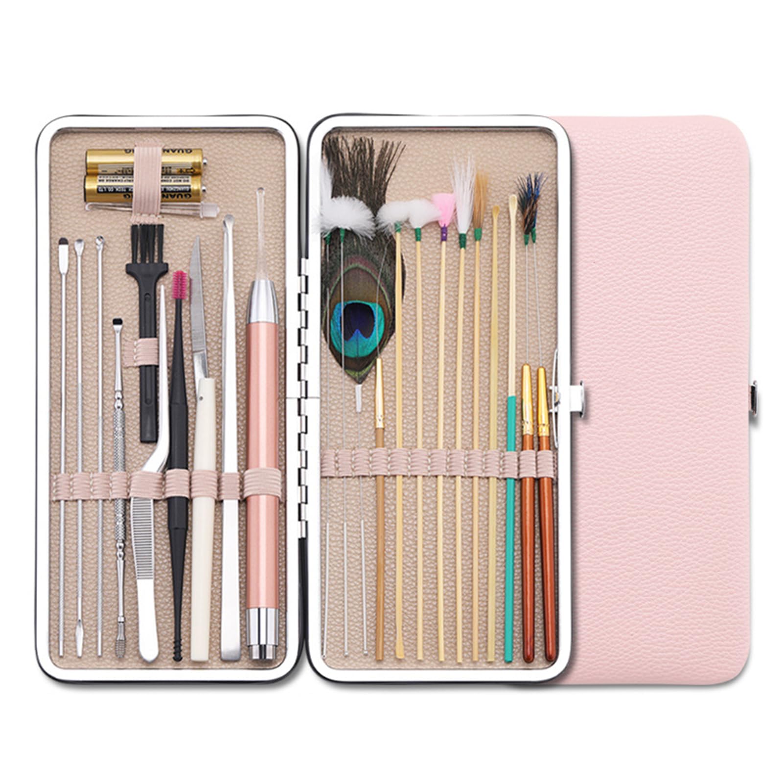 

ухо нержавеющее с ушной серой ухочистка ушная спираль ушная сера для детей и для дома ухочистка Ухочистка, чистка, сталь, набор из 23 предметов, отоскоп, ухочистка,