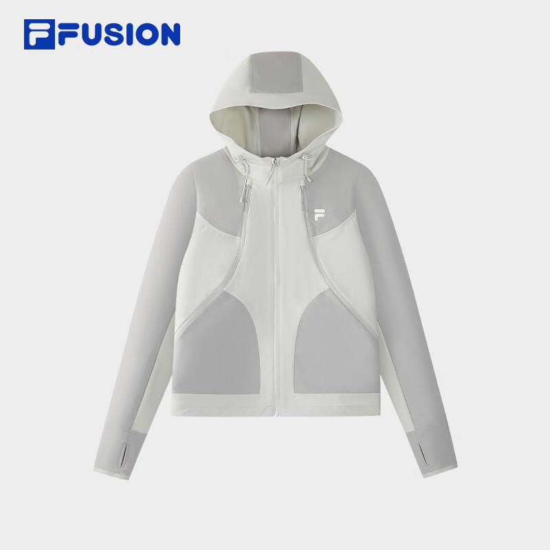 FILA FUSION Women s Color-Block Hooded Woven Jacket S