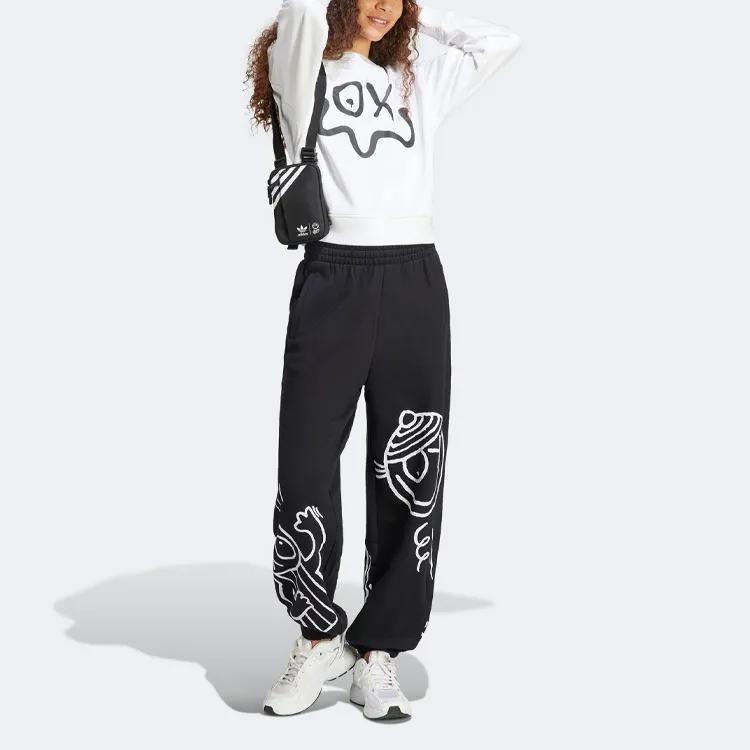 Adidas Originals MR.A JOGGERS Knitted Sweatpants Women's Black (Unisex) Knitted Sweatpants HY4265