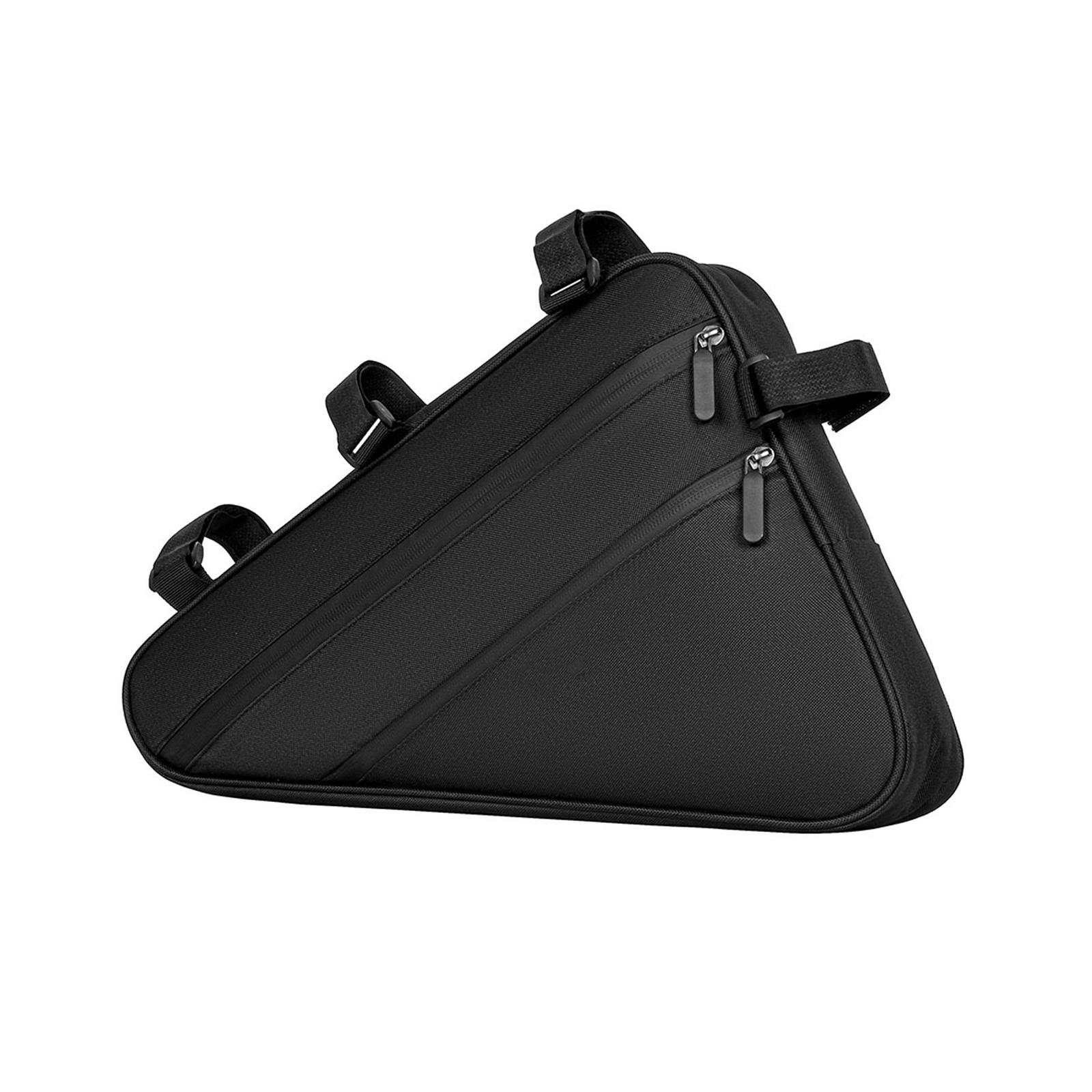 Велосумка на раму Велосипедная сумка для хранения Велосипедная треугольная сумка для шоссейных и горных велосипедов