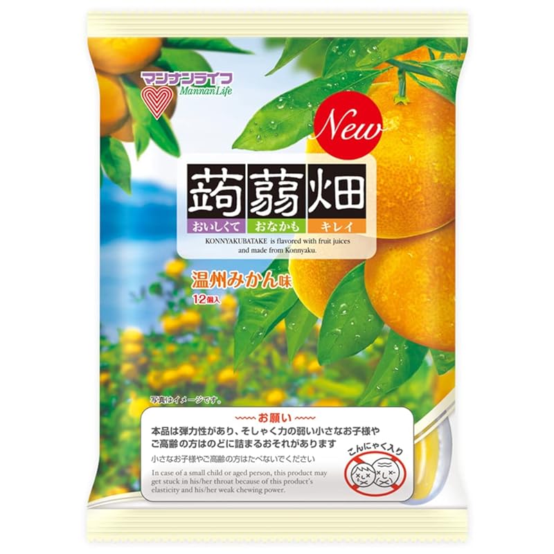 

mannan life Konjac field Wenzhou mandarin orange 12 pieces