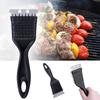 BBQ Grill Cleaner Brush Barbecue Grill Spatula Kitchen Pot Cleaning Tools