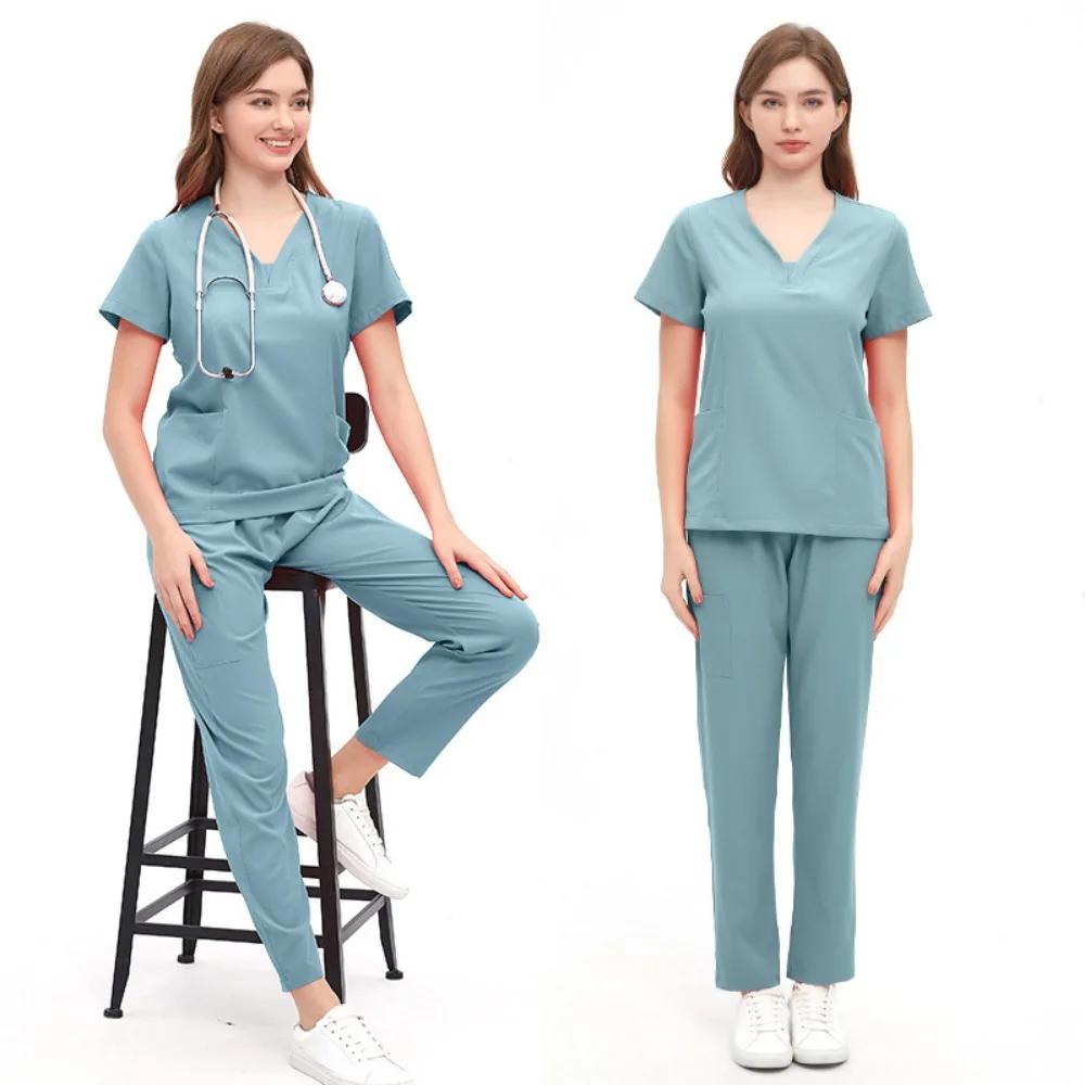 Hospital Care Oral Dental Work Uniform Hand Washing Clothes New Operating Room Doctor Isolation Gown Nurse Suit