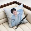 For Singer Actor PPark Ji Hoon Throw Pillow Case Sham Xcm Decoration Square Sofa Pillowcase Pad Cover