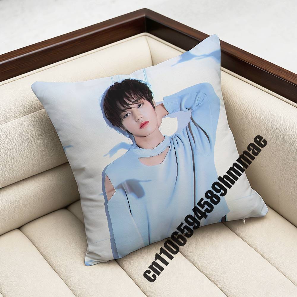 For Singer Actor PPark Ji Hoon Throw Pillow Case Sham Xcm Decoration Square Sofa Pillowcase Pad Cover
