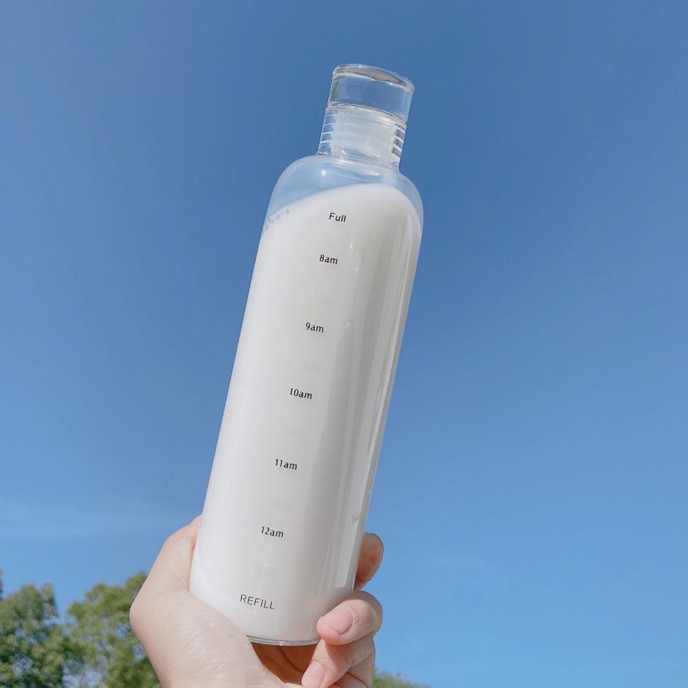 

Бутылки со шкалой времени Многоразовые пластиковые бутылки Бутылки для сока Бутылки для воды с отметками времени Портативные бутылки большой емкости для путешествий