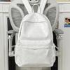 Schoolbag High value niche schoolbag Female college student lightweight backpack Junior high school student bow large capacity backpack