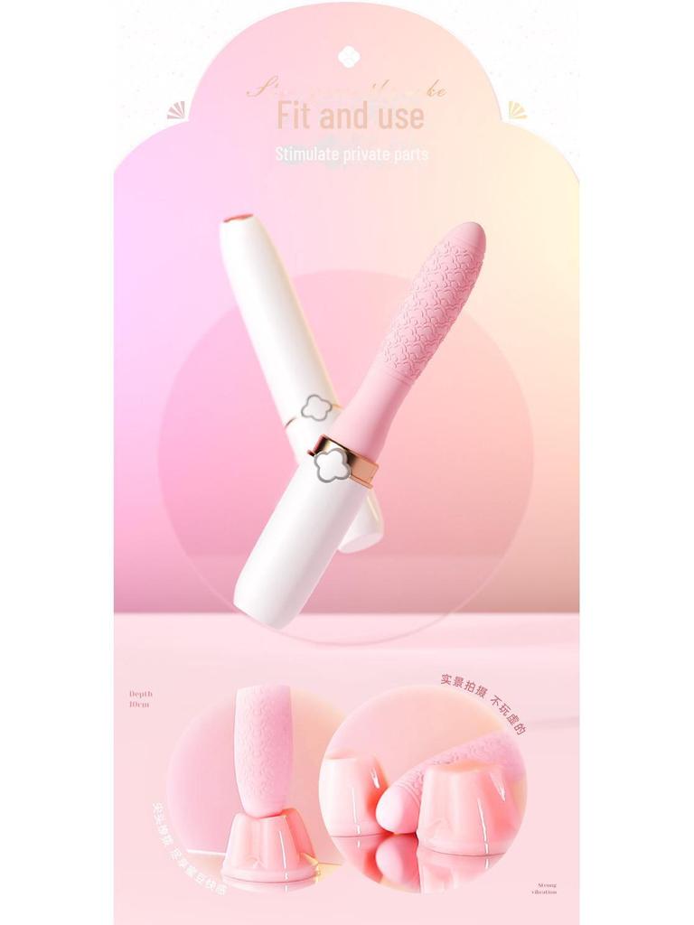 Miji Lip Glaze Vibrator: Women's Massage Stick and Handheld Masturbator Set (100 Pieces)