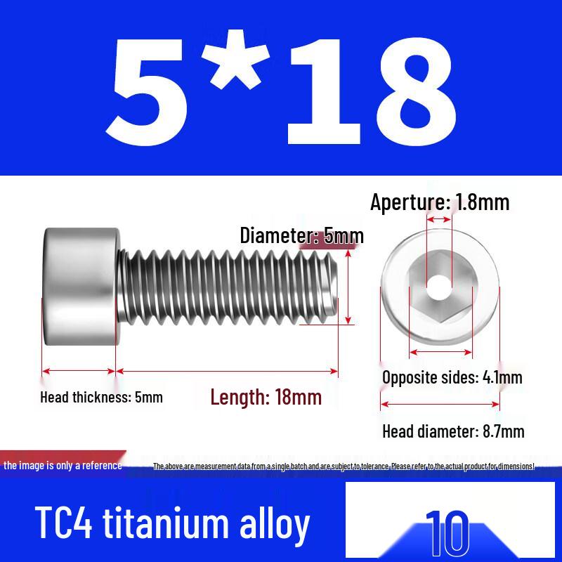 

Rongyu M5x18 Socket Head Vacuum Venting Screw