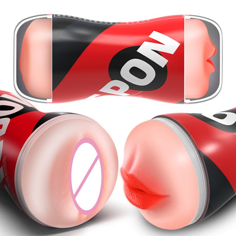 Male Masturbator Realistic Vagina Anal Oral Channel Silicone Soft Tight Pussy Erotic Adult Sex Toys For Men Masturbation machine