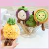 Orange Pineapple Cute Watermelon Durian Strawberry Cartoon Plush Doll Pendant