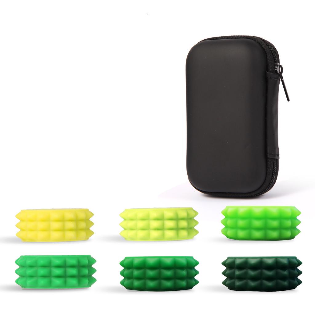 Silicone Magnetic Stress-Relieving Rollers, Children'S Magnetic Sensory Rollers, Magnetic Educational Toys ,Set Of Six,