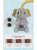 New Summer Elephant Water Bath Toy with Smart Temperature-Sensing Shower Head