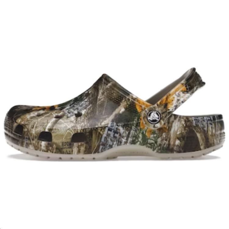 thisisneverthat x Realtree x Crocs Classic Clog Edge Camo - Walnut Unisex Sneakers Brown 207631-267 45-46