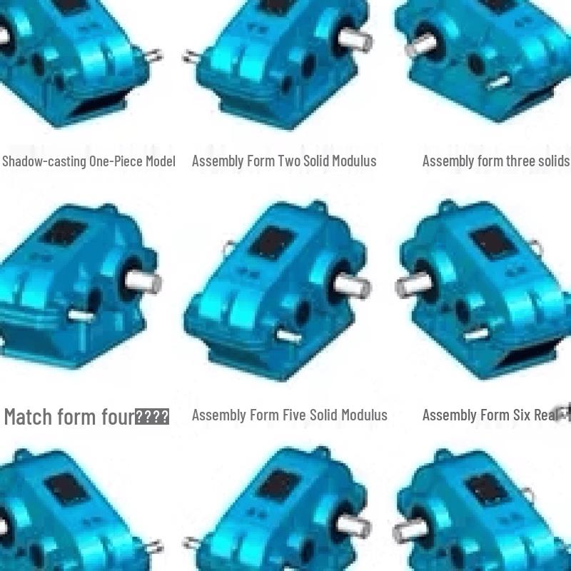 Yunduo JZQ650 Heavy-Duty Gear Reducer