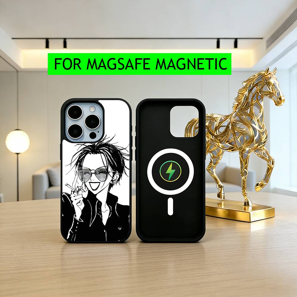 Cool girl O-Osaki NO N-Nana-es Phone Case For iPhone17,16,15,14,13,12,11 Plus,Pro Magnetic For Magsafe Wireless Charging