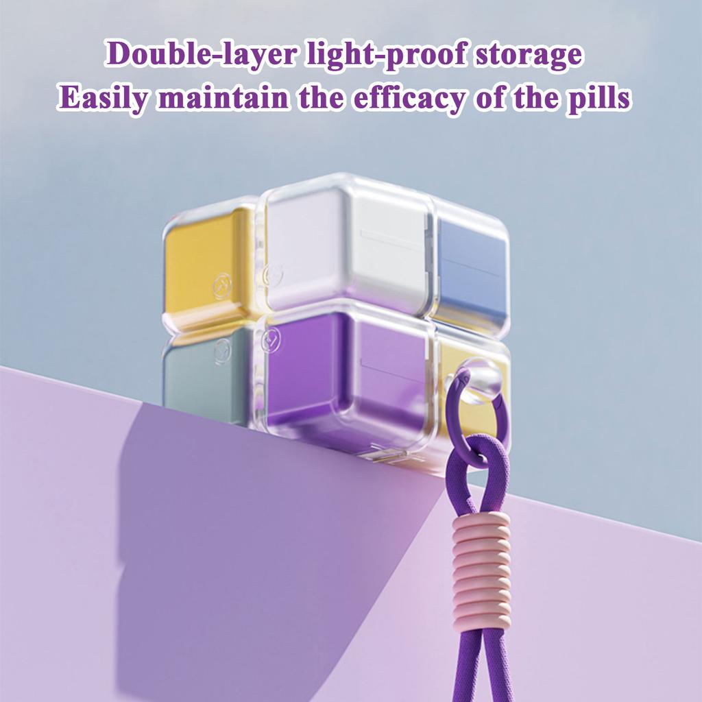 Convenient Box, Dispenser, Light-Proof And -Proof, Suitable For Daily Meals, Outdoor Travel, And Portable Box