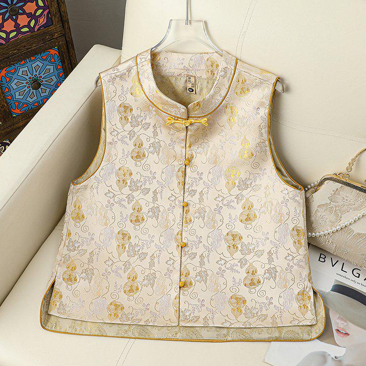 2026 Trendy Women s Spring Tang Vest - Youthful, Elegant Chinese Style M, L, XL, 2XL
