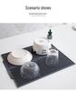 Silicone Non-Slip Heat Insulation Drain Mat for Kitchen and Dining Table