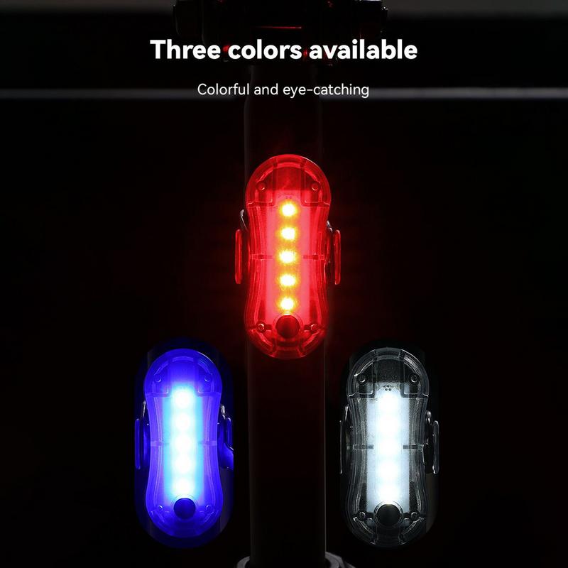 Bike Rear Light Waterproof Ultra Bright LED Back Rear Lights 3 Modes USB Rechargeable Taillight Bike Accessories Safety