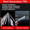 TPU Transparent Film for MG 7 2023 Interior Protection Sticker Center Console Screen Gear Navigator Screen Panel Car Accessories