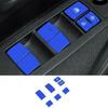 Lock Button Sticker Blue Aluminum For Toyota Corolla - Glass Window Lift