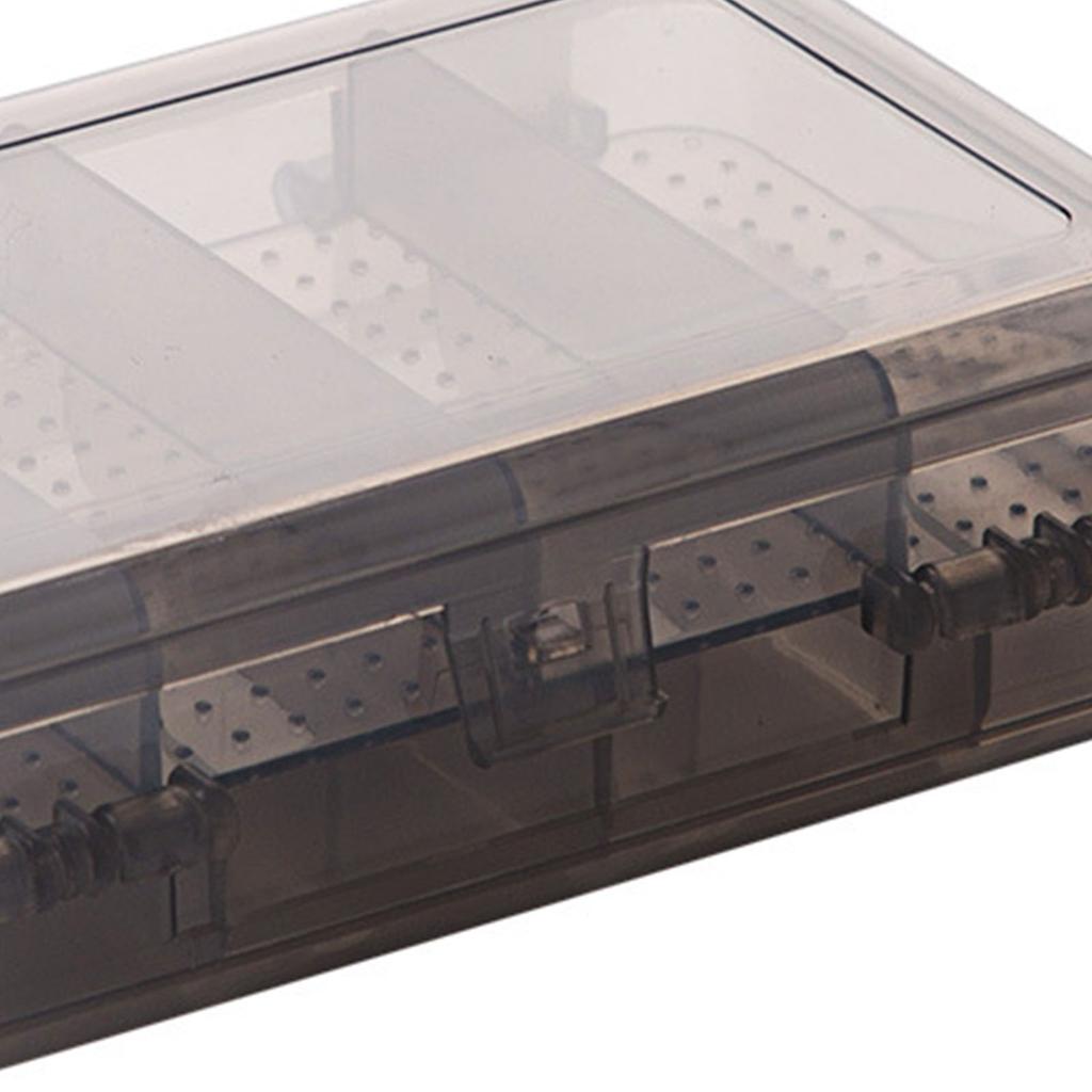 Double Layer Jewelry Box Thicken Plastic Jewelry Storage Box Hanging Clear Jewelry Box Organizer for Earrings Necklaces