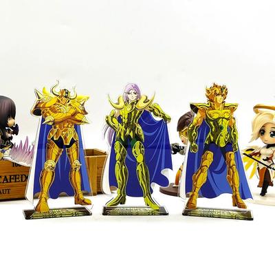 Saint Seiya Tierkreis Aldebaran Mu Aiolia Japanischer Acrylaufsteller Aufsteller Spielzeug Figur