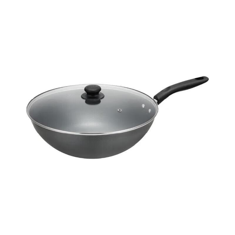 SUPOR Honeycomb Non-Stick Iron Wok Set