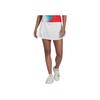 Adidas Solid Color Tennis A-Line Comfortable Casual Skirt Women Skirts White HC7708