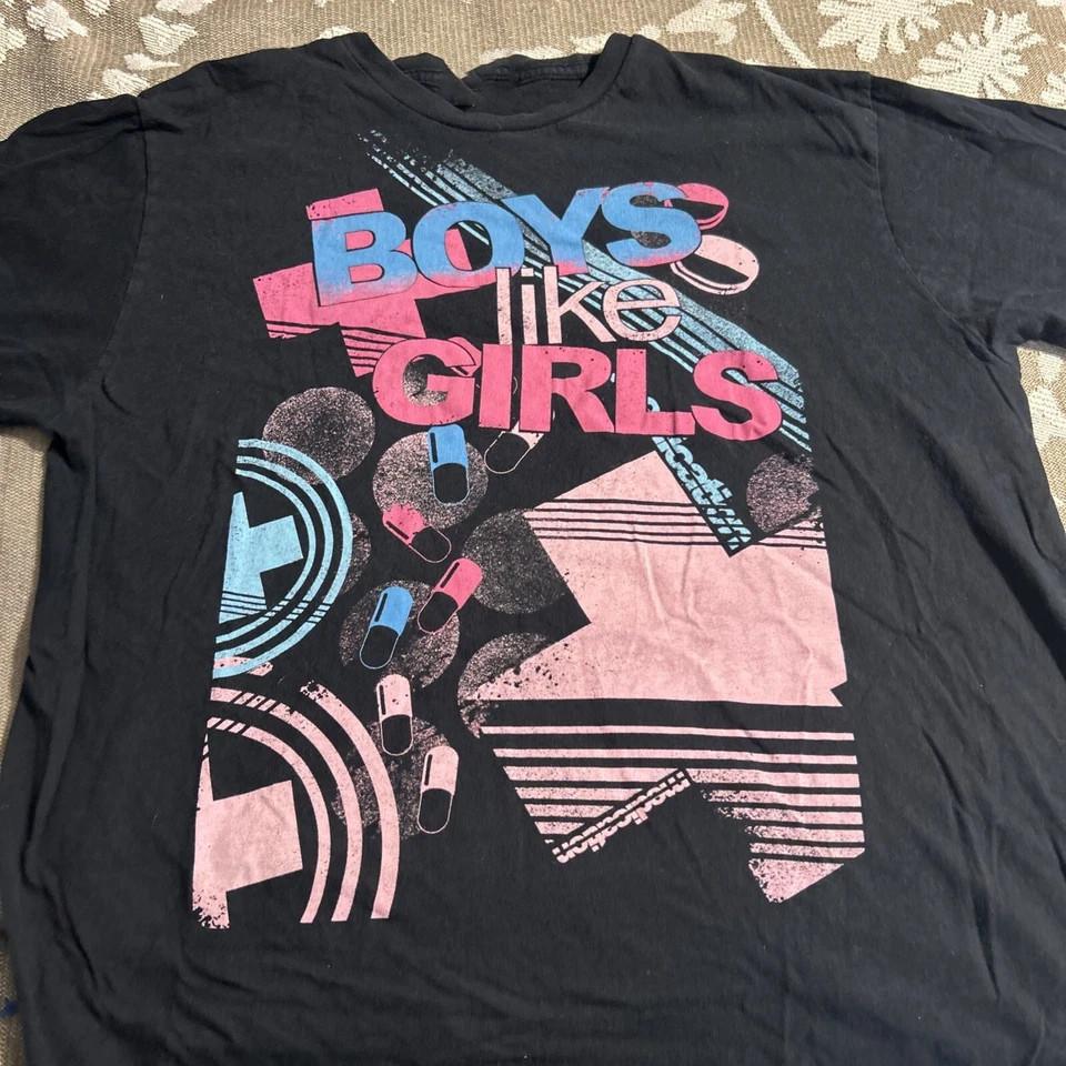 Vintage Boys Like Girls Band Cotton Black Shirt Unisex S to 5XL OB1084 Unisex T-Shirt