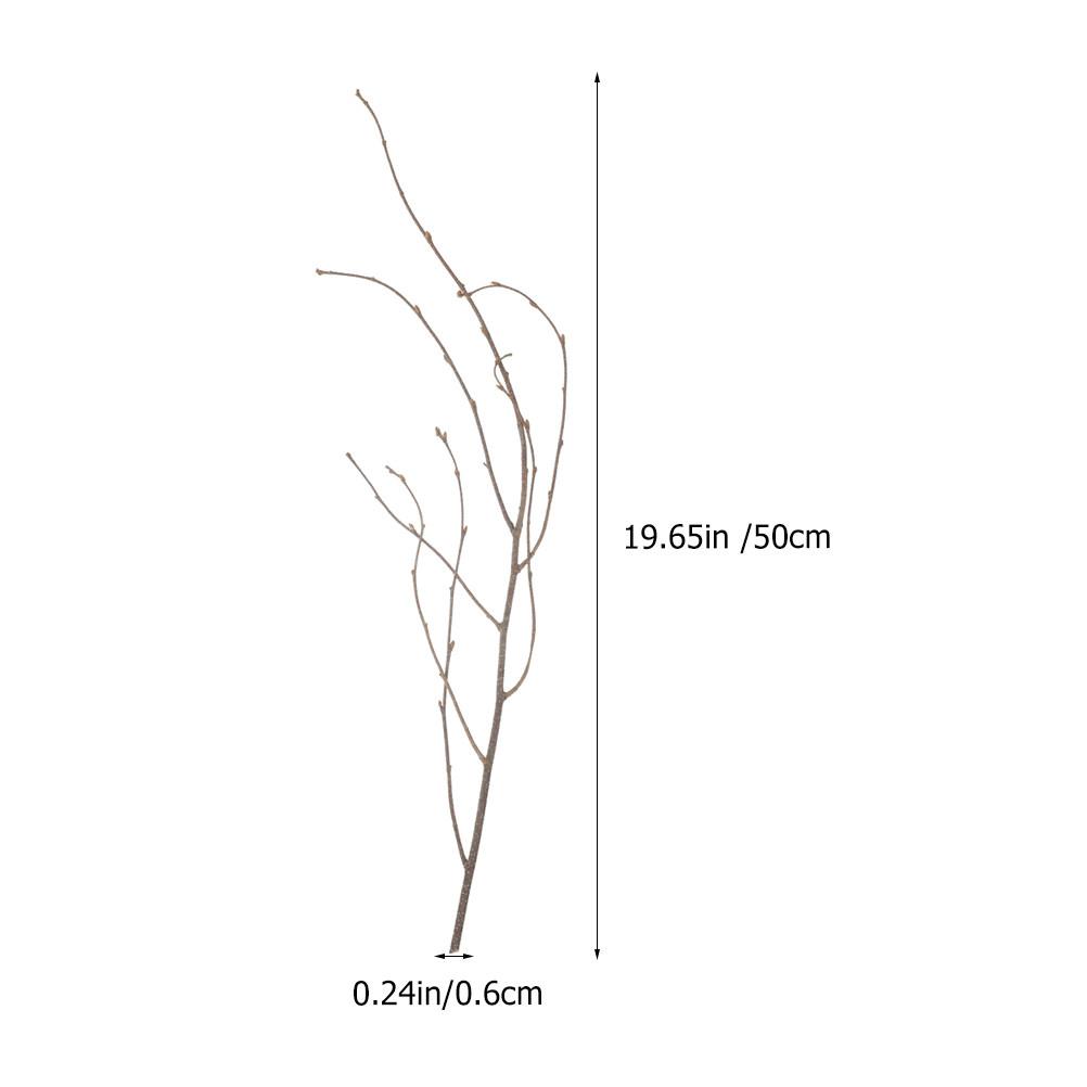 

12Pcs Natural Small Dried Branches Decorative Plants for Home Vase Filler Wedding Party DIY Crafts Dried Branches коричневий