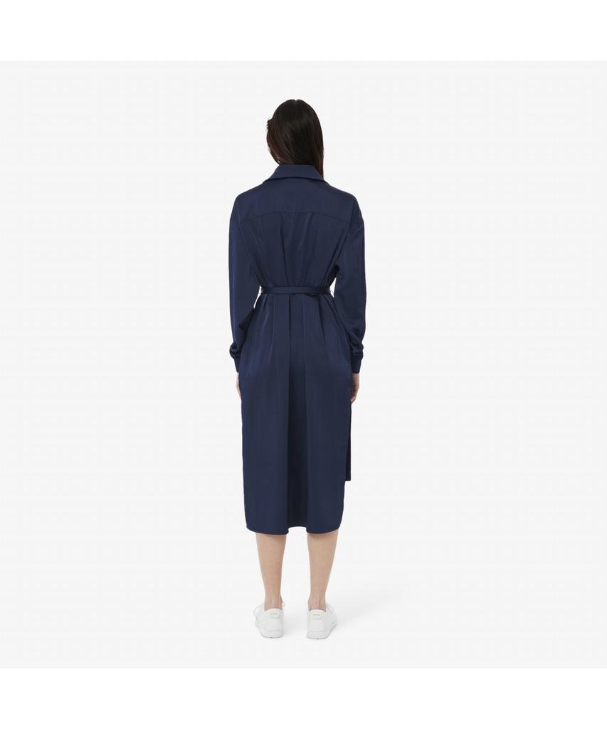 Lacoste Women'S Fluid Zipper Detail Dress Ef9776-55G 166