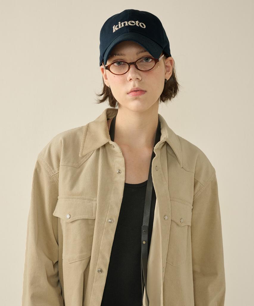 KINETO Women'S Signature Logo Ball Cap_Navy
