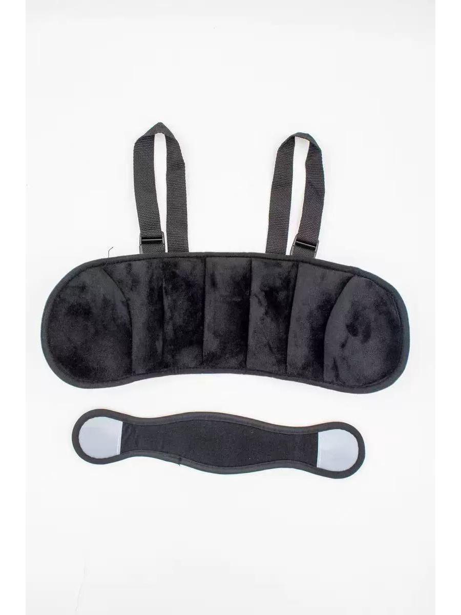 

Подушка-подголовник для детского автокресла для младенцев и малышей чёрный