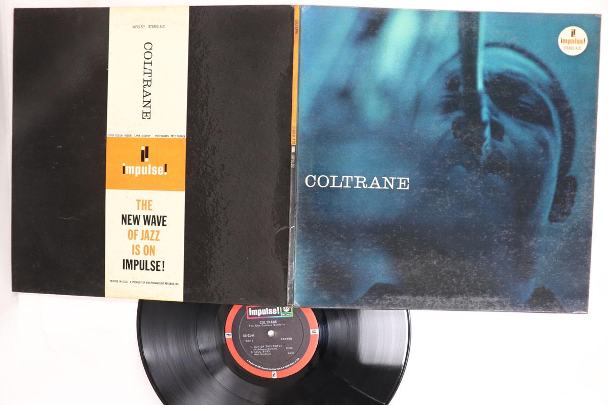 Виниловая пластинка JOHN COLTRANE Coltrane AS21 IMPULSE 1969 США Джаз Б/у