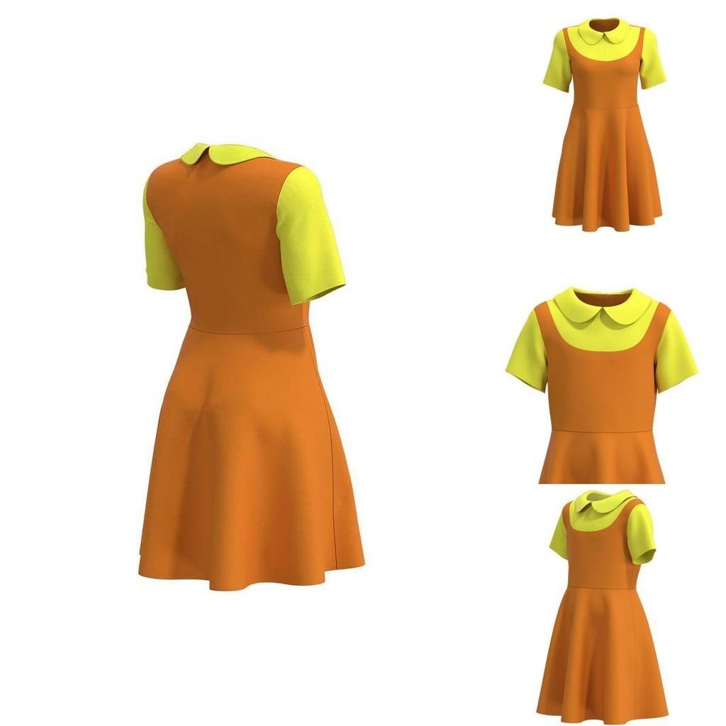 High Quality Squid Game Cosplay Costume Dress New Materials Flexible And Stylish
