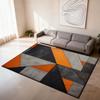 Modern Geometric Carpet Living Room Decoration Bedroom Washable Customizable Rug Non-slip Area Coffee Tables Floor Mat Cloakroom