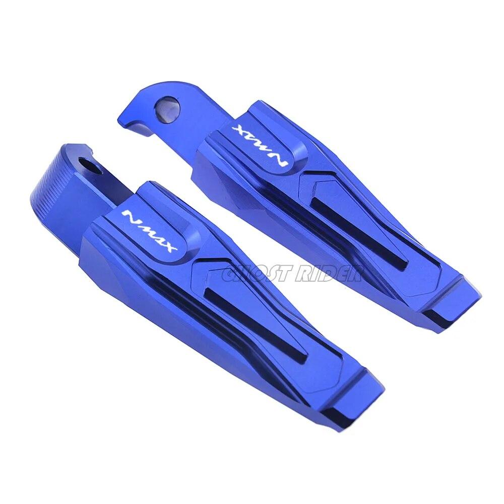 

Для YAMAHA NMAX 155 nmax 155 2015 2016 2017 2018 аксессуары для мотоциклов подножки для ног заднего пассажира синий